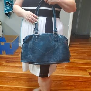 Kristen Davis teal purse